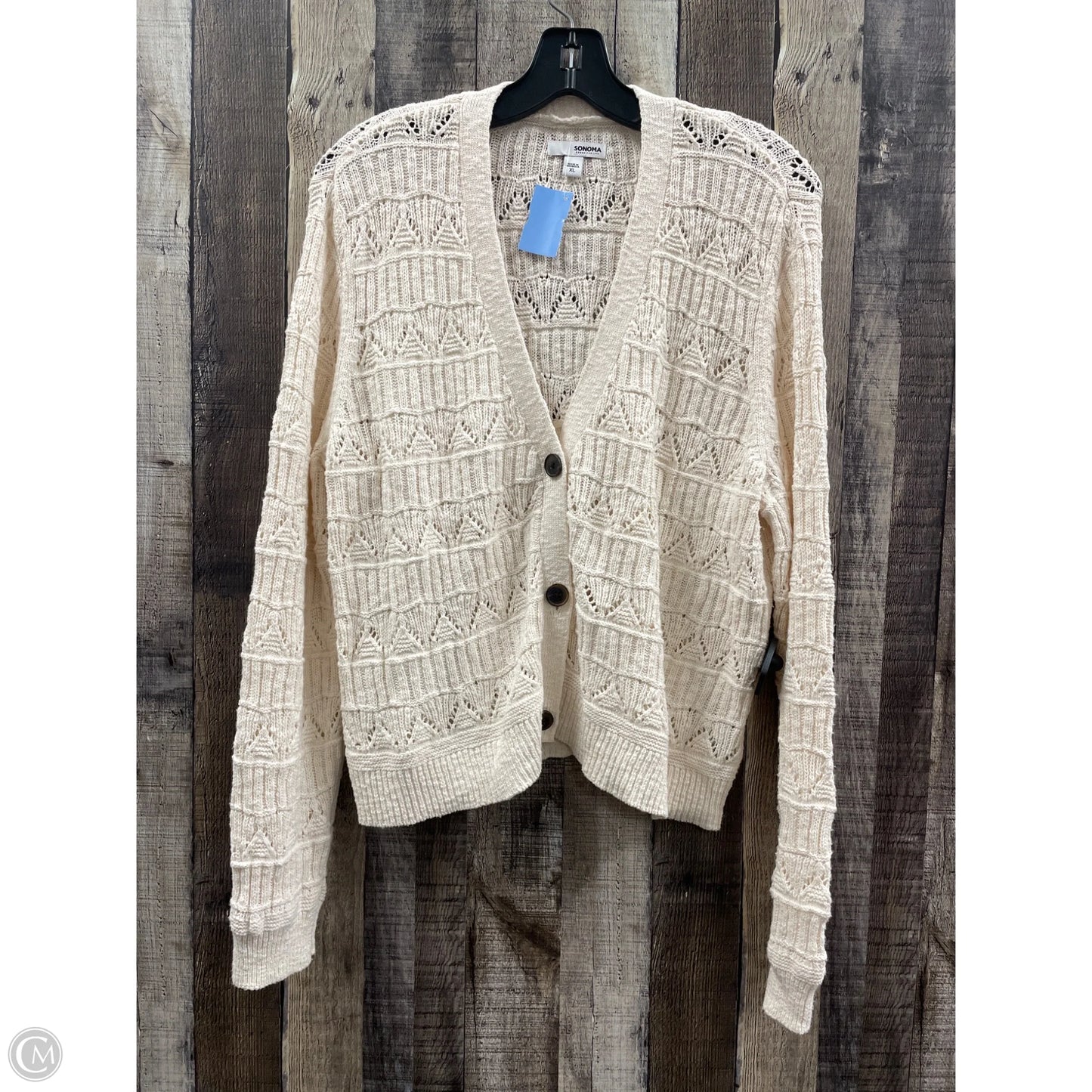 Sweater By Sonoma In Ivory, Size: Xl