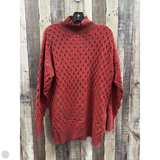 Sweater By Knox Rose In Red, Size: M
