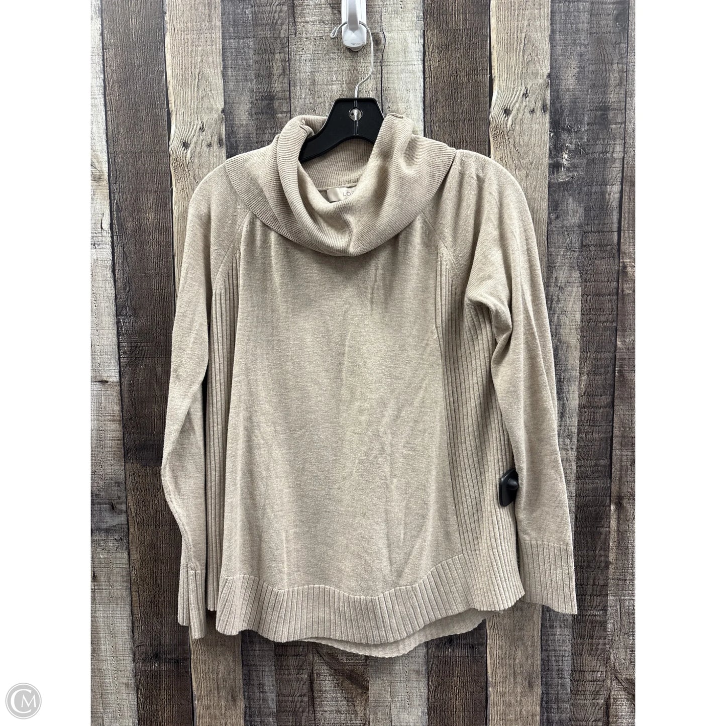 Sweater By Loft In Tan, Size: S