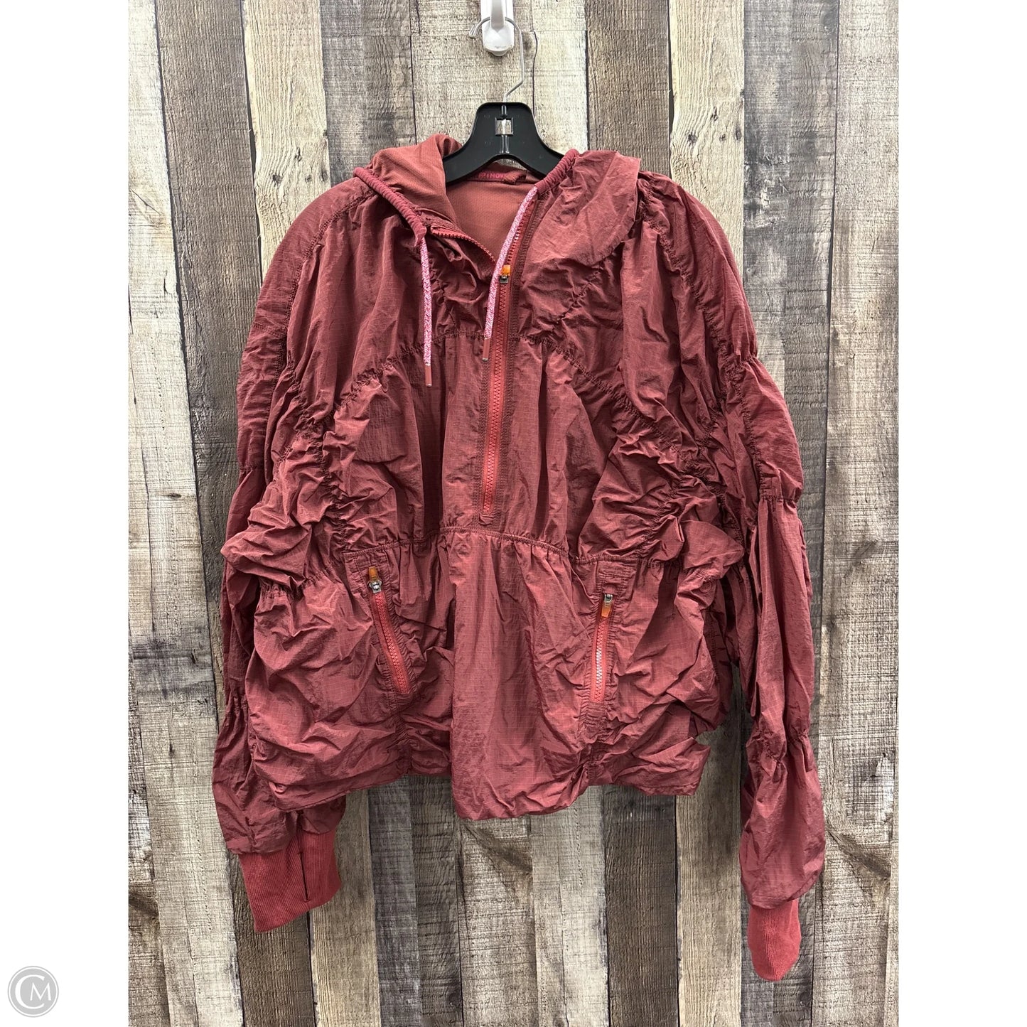 Jacket Other By Free People In Maroon, Size: M