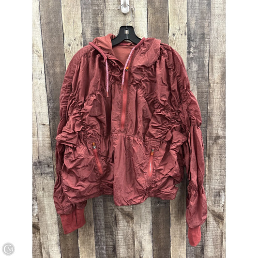 Jacket Other By Free People In Maroon, Size: M