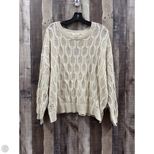 Sweater By Maurices In Beige, Size: Xxl