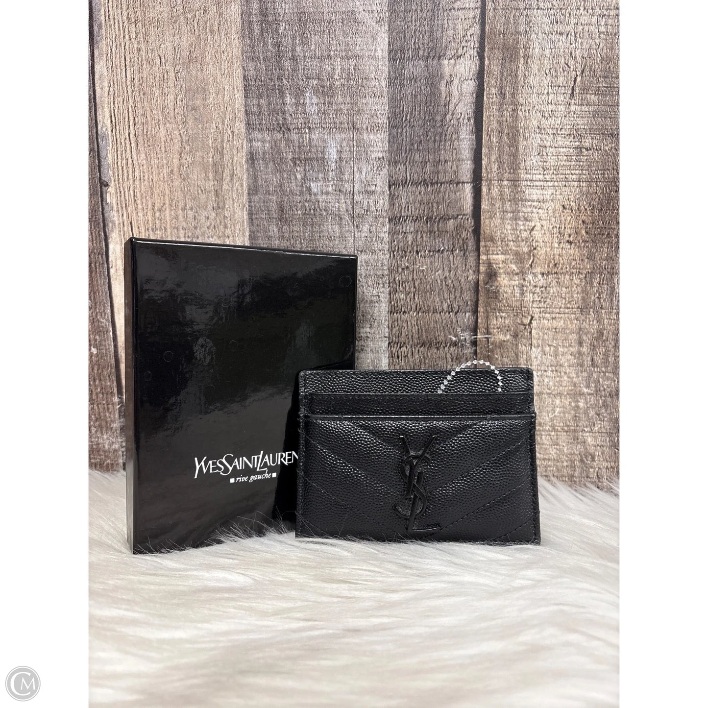 Wallet Luxury Designer By Yves Saint Laurent, Size: Small