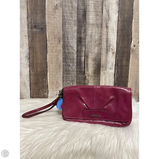 Wristlet Designer By Coach, Size: Medium