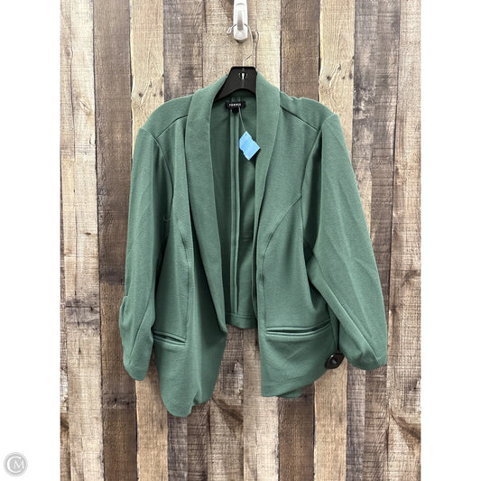 Blazer By Torrid In Green, Size: 3x