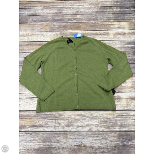 Sweater Cardigan Cashmere By Cme In Green, Size: M