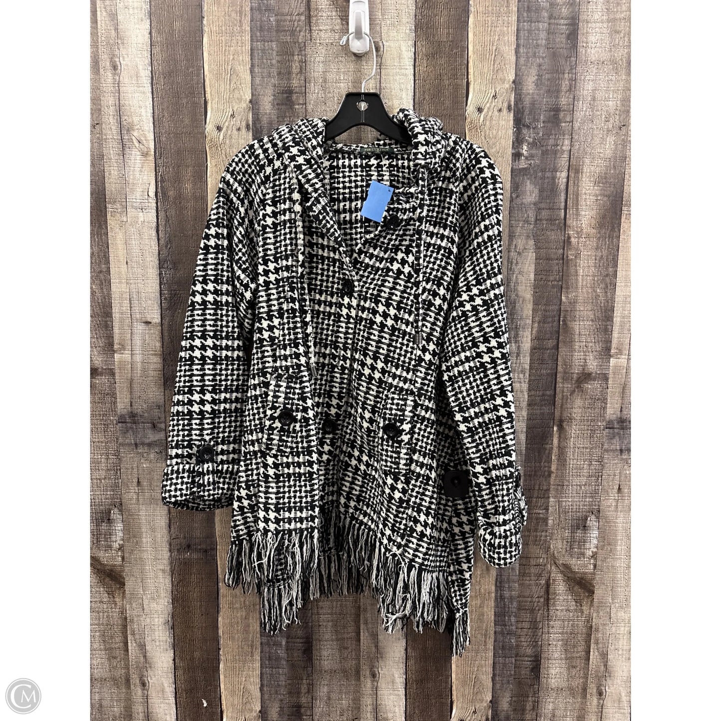 Jacket Other By For Cynthia In Plaid Pattern, Size: L