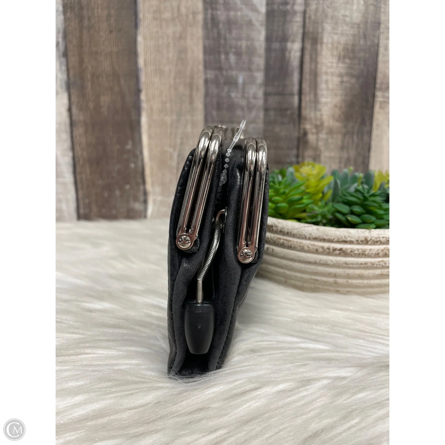 Clutch Leather By Hobo Intl, Size: Medium