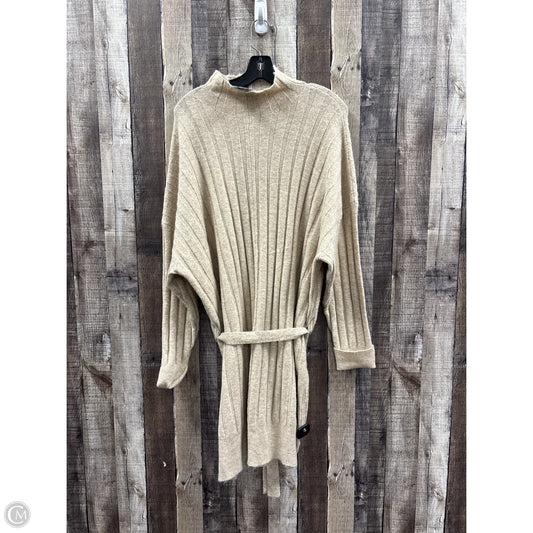 Dress Sweater By Arula In Tan, Size: Xl