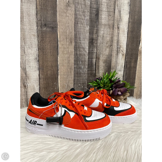 Shoes Athletic By Nike In Orange, Size: 8