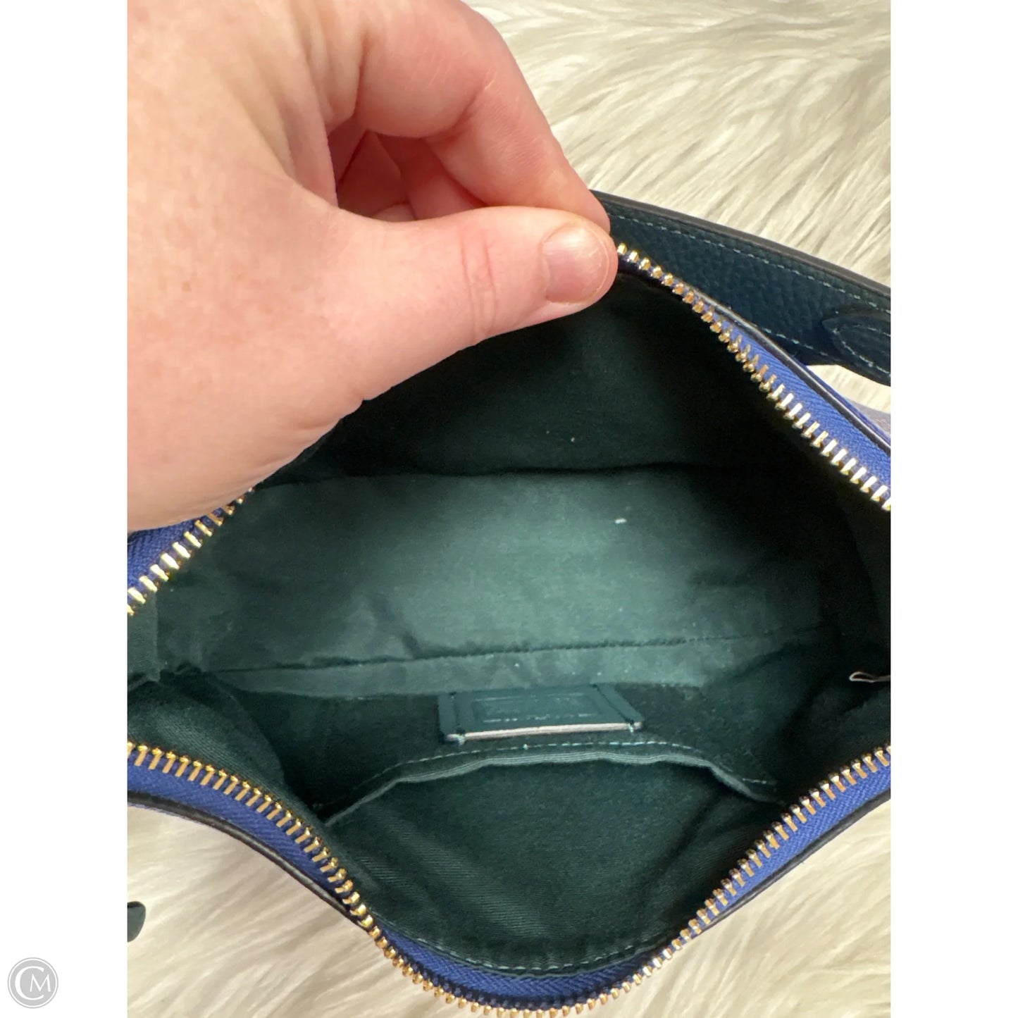 Crossbody Designer By Coach, Size: Medium