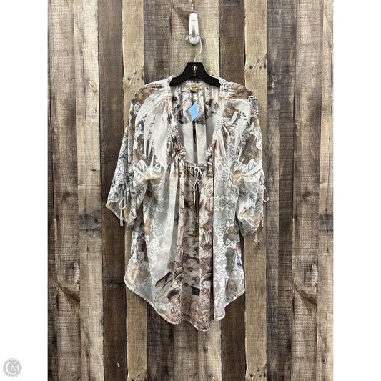 Top Short Sleeve By One World In Nautical Print, Size: 2x