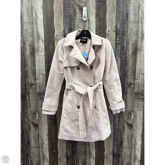 Coat Other By Express In Pink, Size: Xs