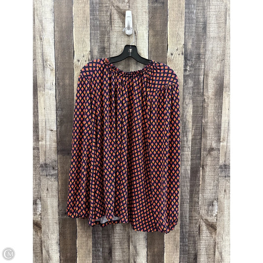 Top Long Sleeve By Lane Bryant In Multi-colored, Size: 2x