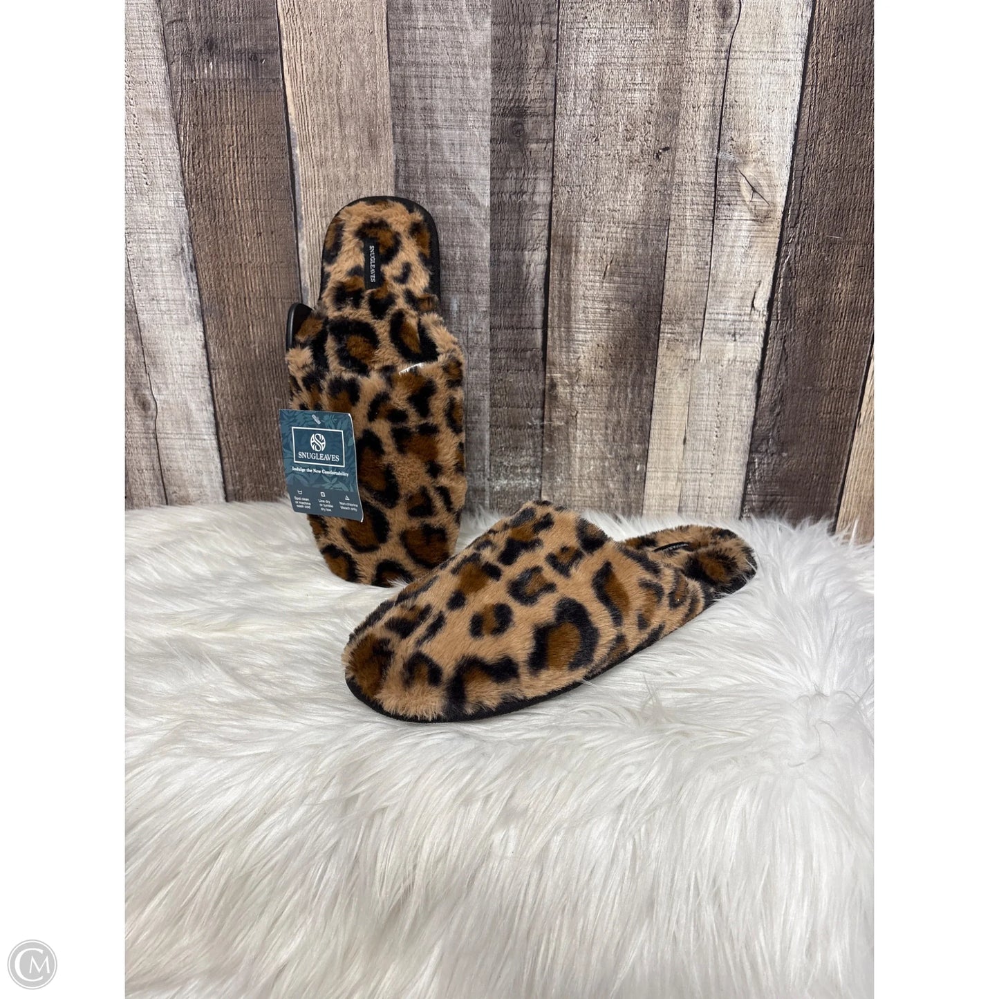 Slippers By Cme In Animal Print, Size: 9