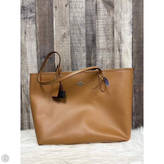 Tote Designer By Coach, Size: Large