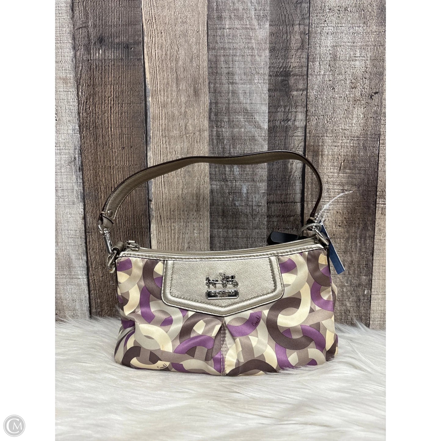 Handbag Designer By Coach, Size: Small