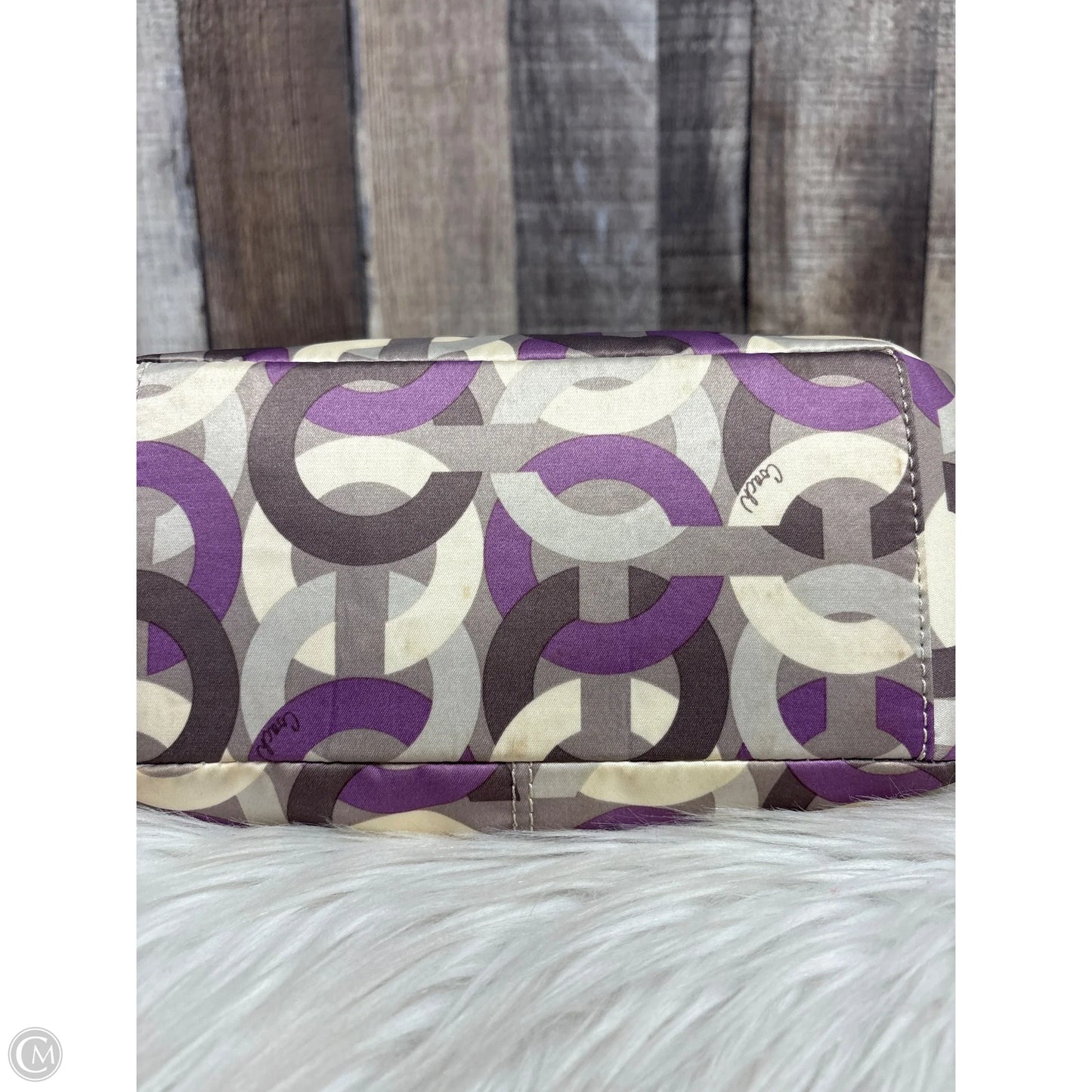 Handbag Designer By Coach, Size: Small