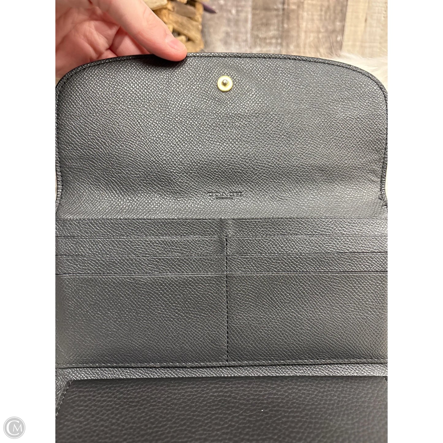 Wallet Designer By Coach, Size: Large