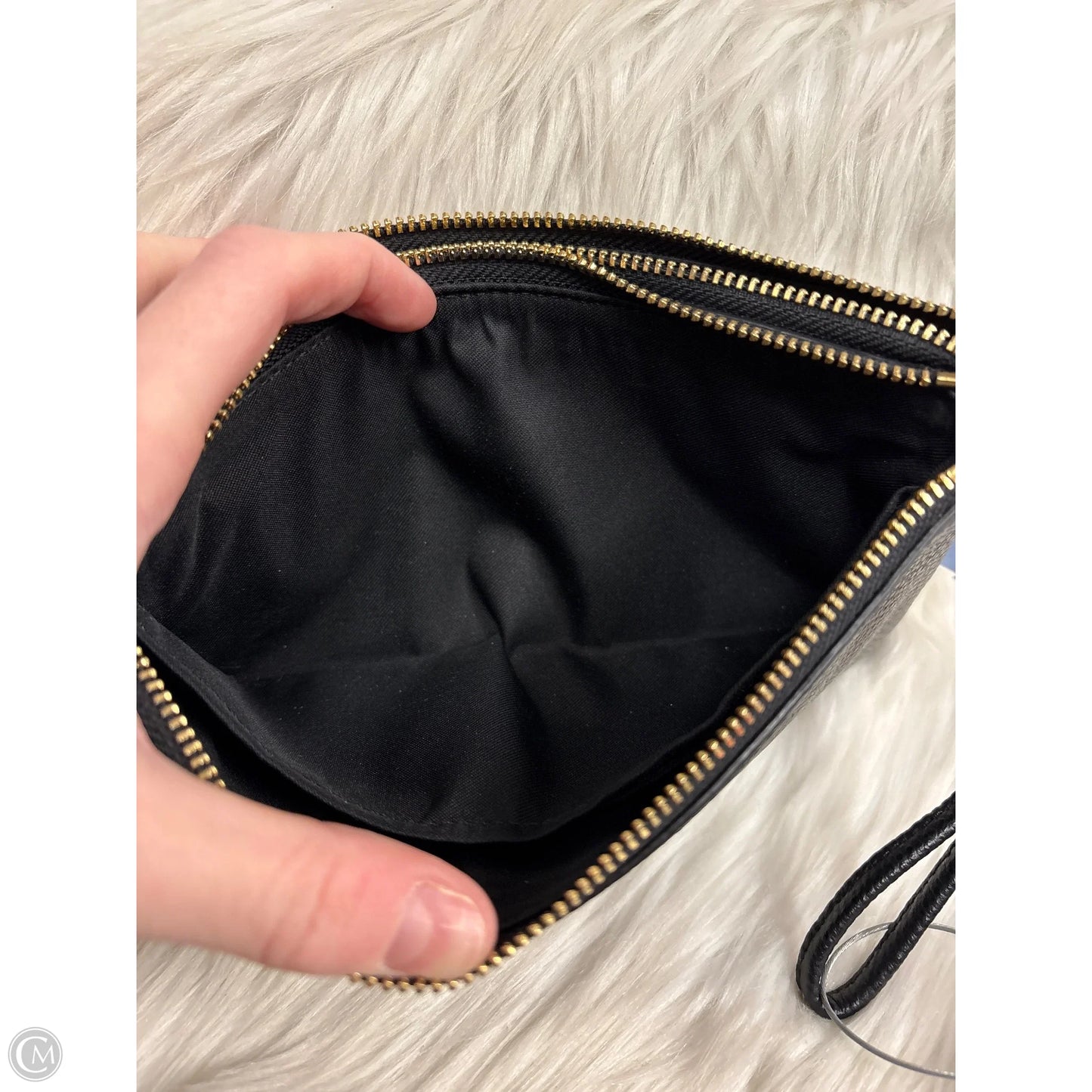 Wristlet Designer By Coach, Size: Large