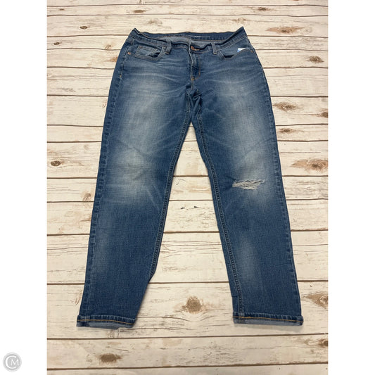 Jeans Skinny By Old Navy In Blue Denim, Size: 8