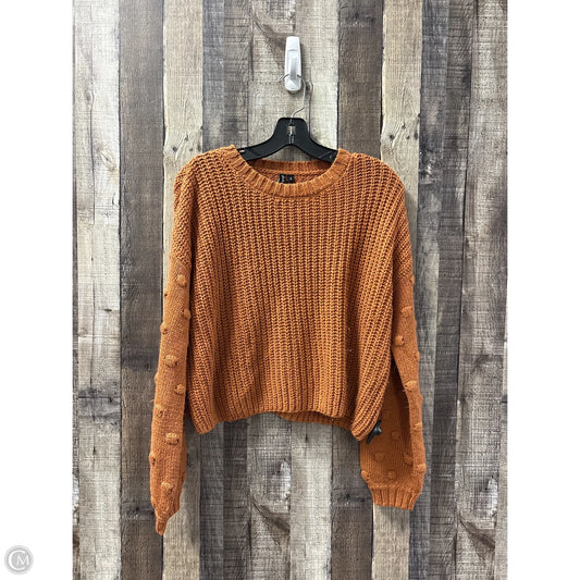 Sweater By Moon And Madison In Brown, Size: S