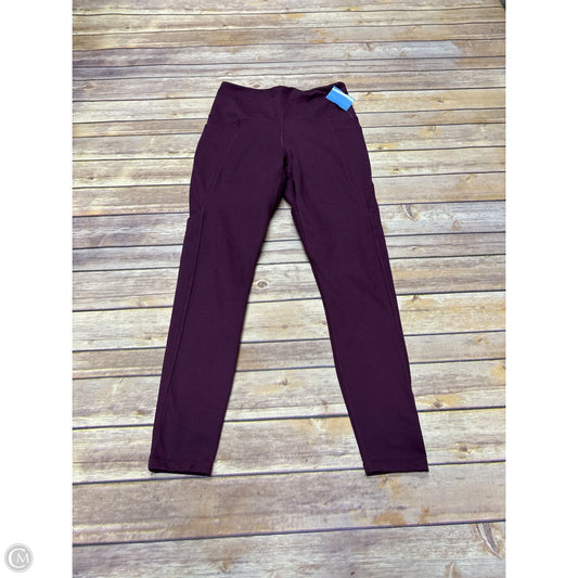 Athletic Leggings By Danskin In Purple, Size: S
