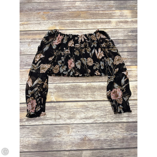 Top Long Sleeve By Illa Illa In Multi-colored, Size: L