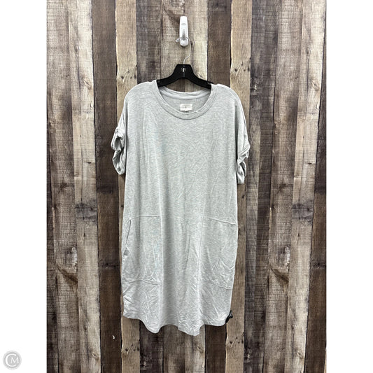 Dress Casual Midi By Lou And Grey In Grey, Size: L
