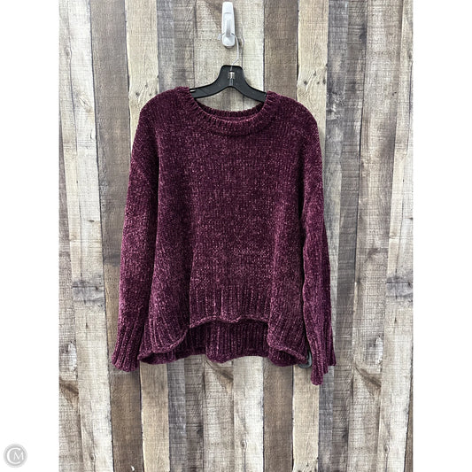 Sweater By Aeropostale In Maroon, Size: Xl