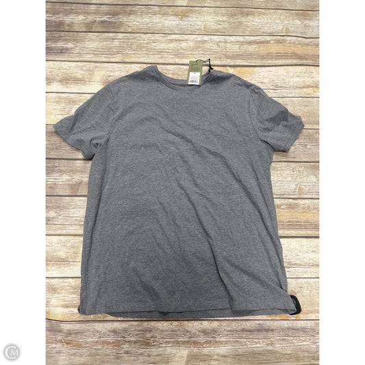 Top Short Sleeve Basic By Cme In Grey, Size: Xl