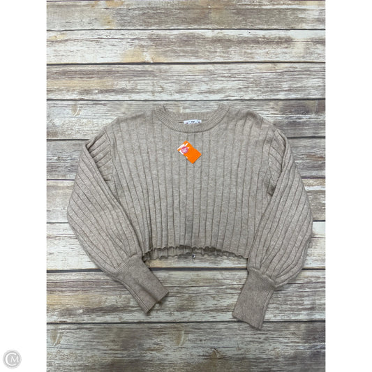Sweater By Poof In Beige, Size: M