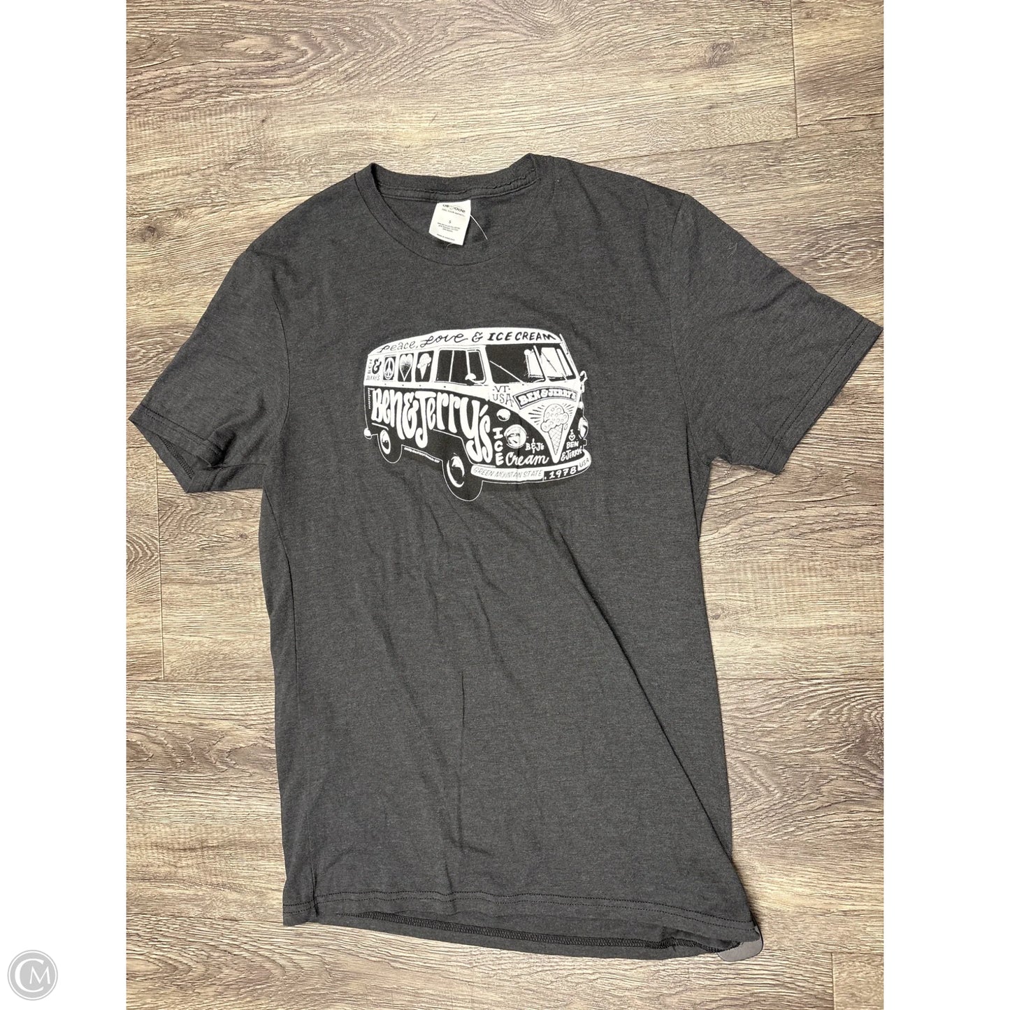 Top Short Sleeve Basic By Cme In Black, Size: S