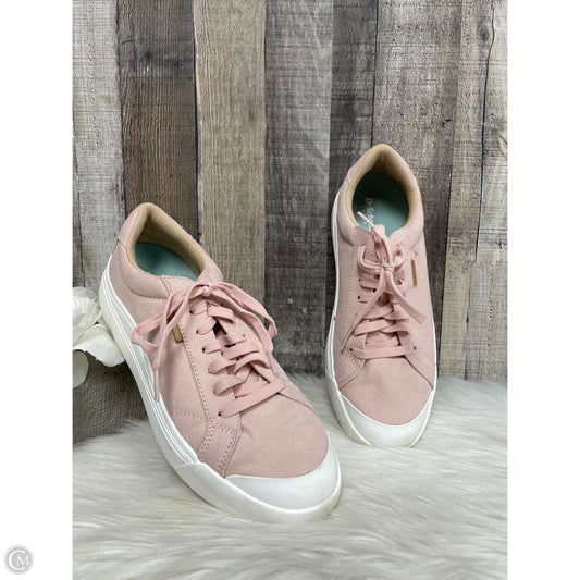 Shoes Sneakers By Dr Scholls In Pink, Size: 9