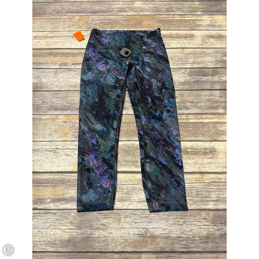 Athletic Leggings By Lululemon In Multi-colored, Size: 8