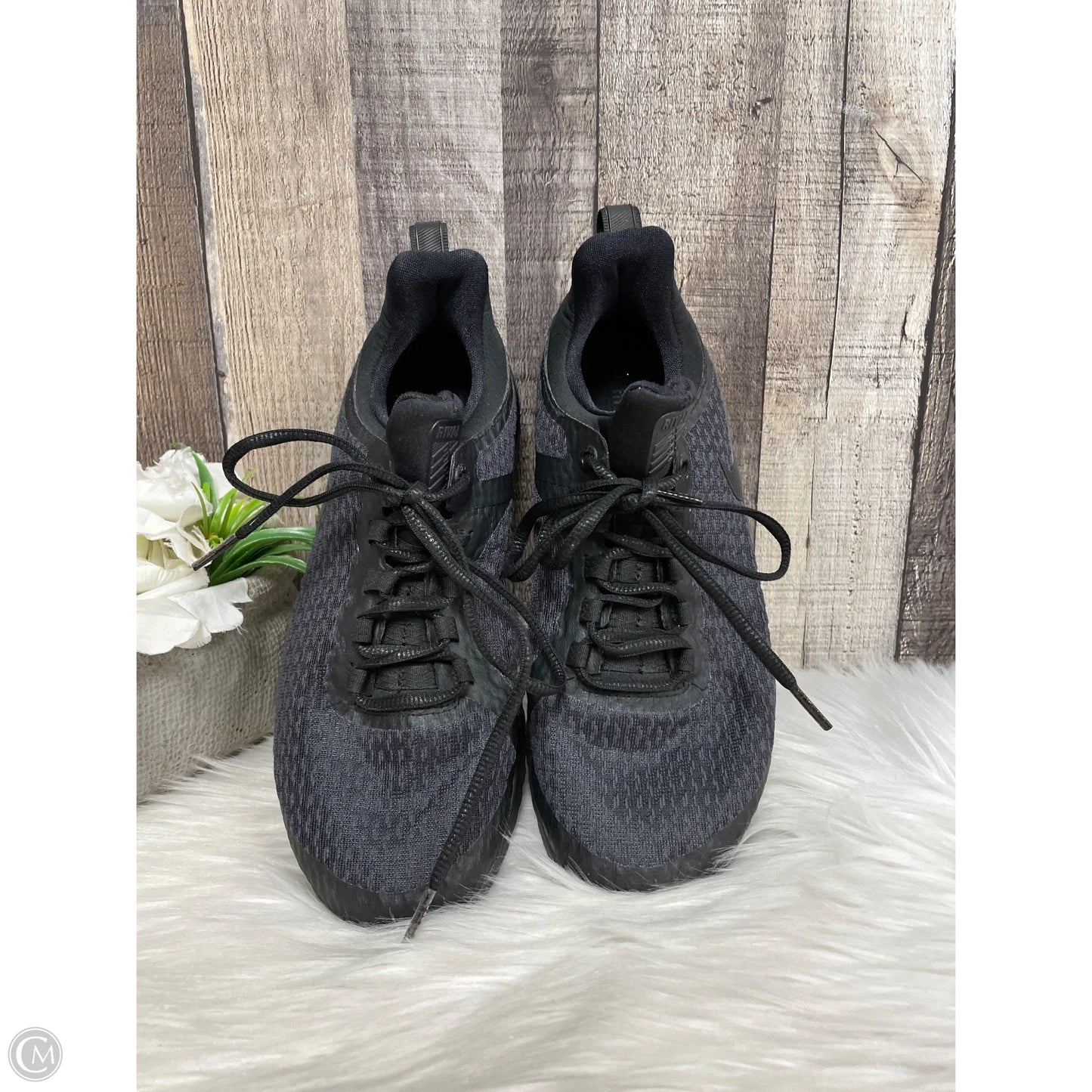 Shoes Athletic By Nike In Black, Size: 8