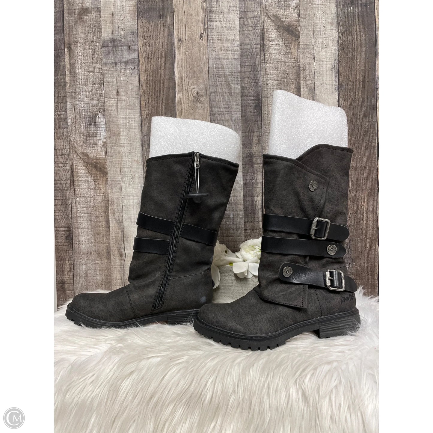 Boots Knee Flats By Blowfish In Black, Size: 7.5