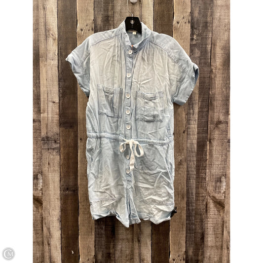 Romper By Cloth & Stone In Blue Denim, Size: S