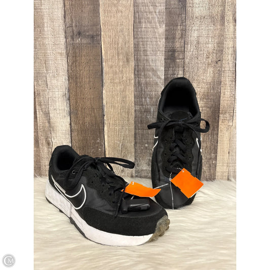 Shoes Athletic By Nike In Black, Size: 8