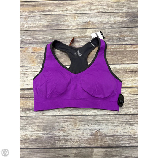 Athletic Bra By Cme In Purple, Size: 3x
