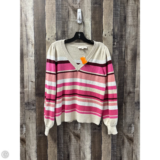 Sweater By Loft In Multi-colored, Size: S