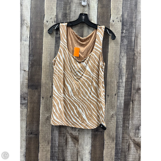 Tank Top By Maurices In Zebra Print, Size: L