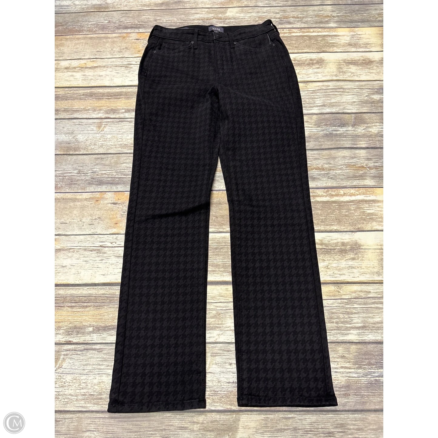 Jeans Straight By Not Your Daughters Jeans In Black, Size: 4