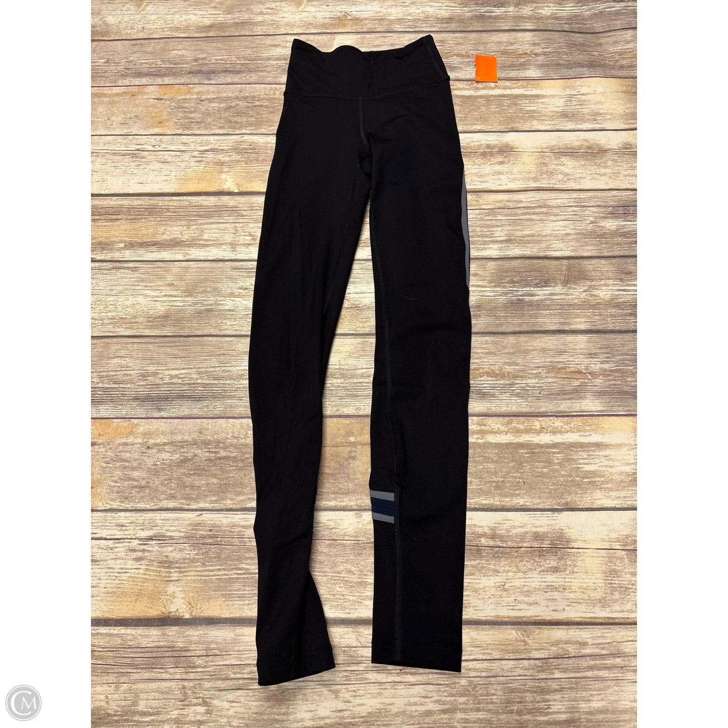 Athletic Leggings By Lululemon In Black, Size: 0