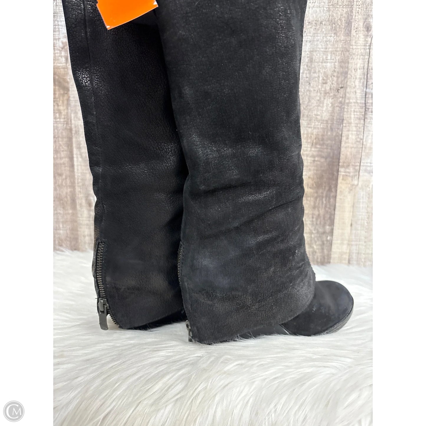 Boots Designer By Tory Burch In Black, Size: 6.5
