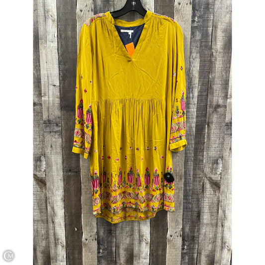 Dress Casual Midi By Floreat In Yellow, Size: S