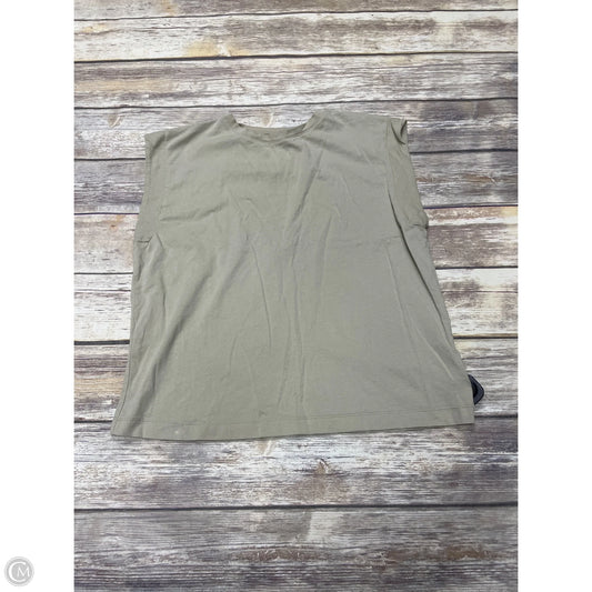 Top Sleeveless By A New Day In Green, Size: M