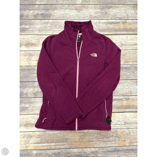 Athletic Fleece By The North Face In Maroon, Size: Xl