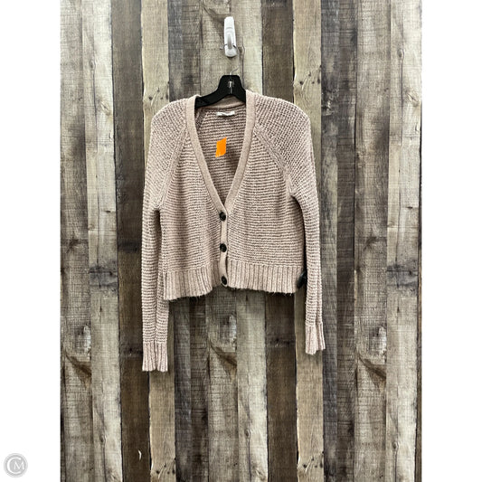 Cardigan By American Eagle In Taupe, Size: M