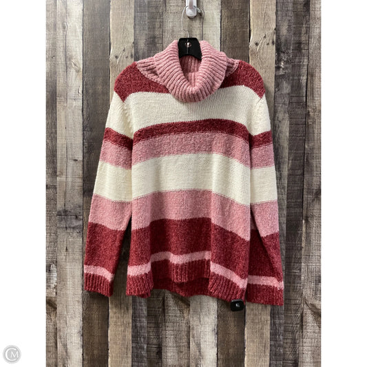 Sweater By Cme In Pink, Size: L
